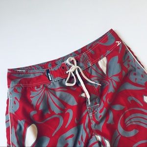 aeo • palm leaf swimsuit swim trunks